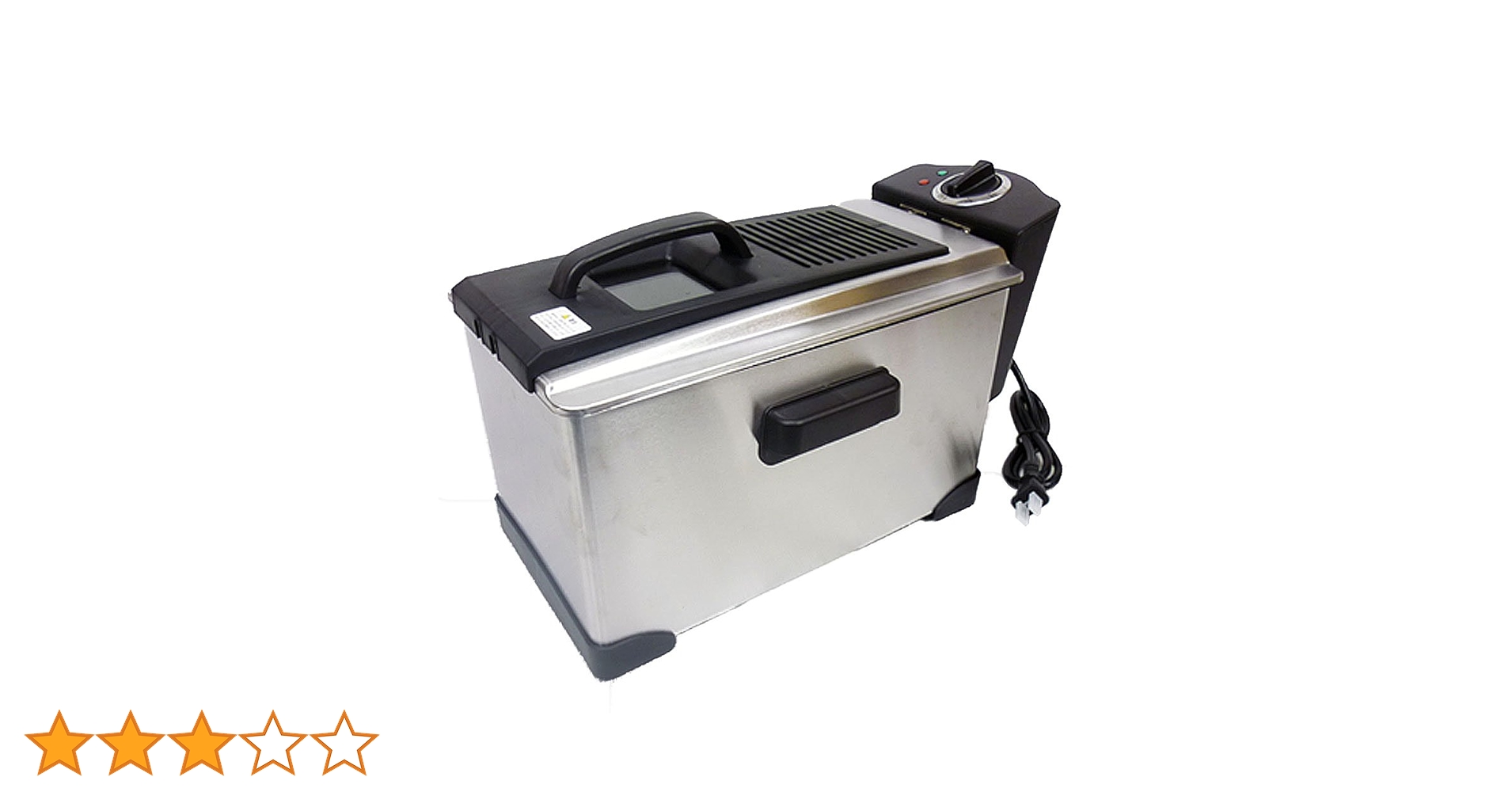 Amazon.co.jp: SIS 大型電気フライヤー 3.5L 家庭用 温度調節 XJ-09135